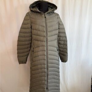L.L. Bean Long Down Lightweight Puffer Jacket - Size Small